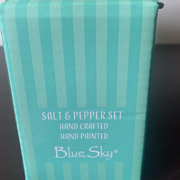 Blue Sky Hand Crafted Salt & Pepper Set. - Picture 4 of 4